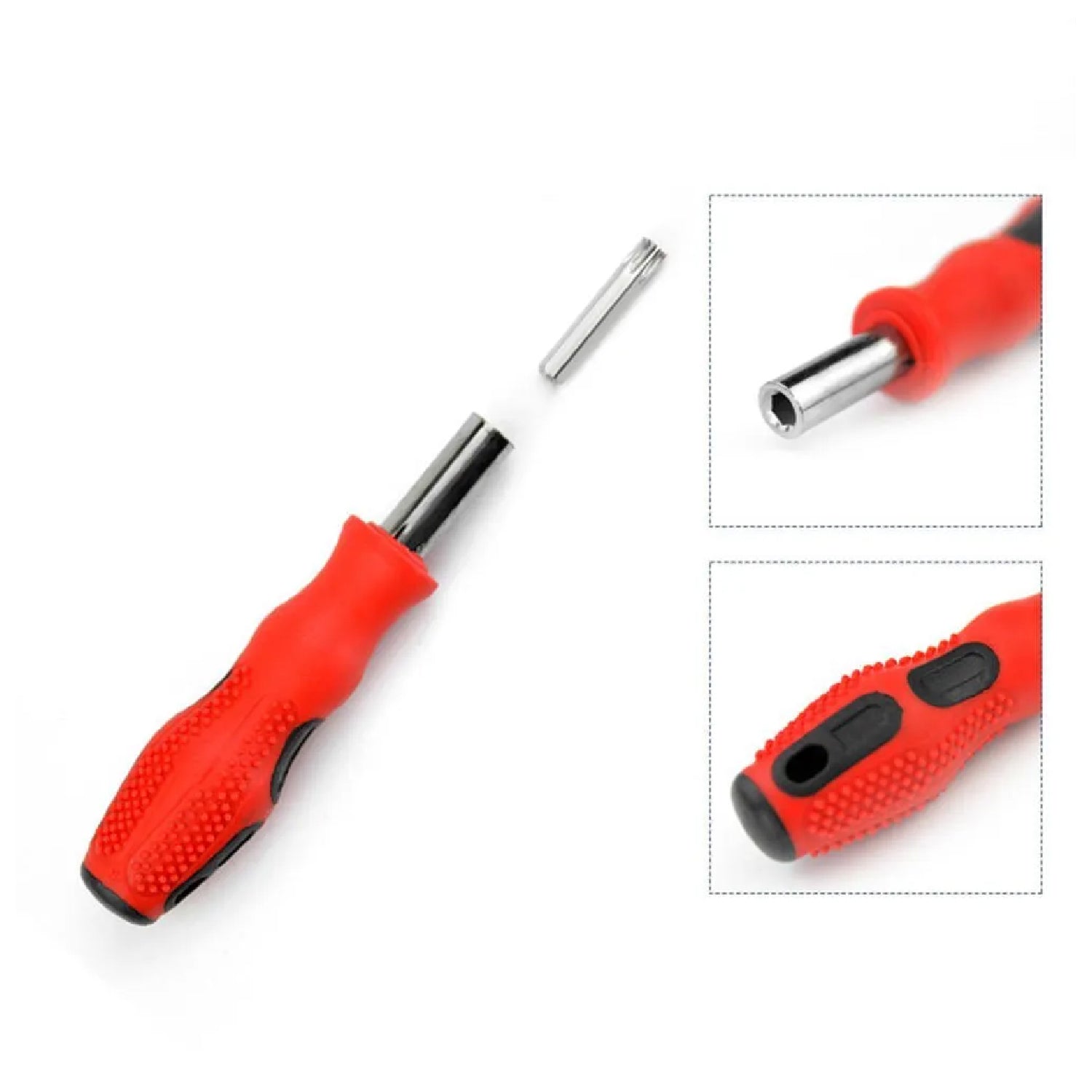 9110 (SET OF 4PC) SCREWDRIVER SET, STEEL 31 IN 1 WITH 30 SCREWDRIVER BITS, PROFESSIONAL MAGNETIC DRIVER SET DeoDap 9110 (SET OF 4PC) SCREWDRIVER SET, STEEL 31 IN 1 WITH 30 SCREWDRIVER BITS, PROFESSIONAL MAGNETIC DRIVER SET DeoDap